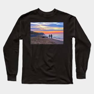 Walking In The Sunset Long Sleeve T-Shirt